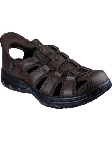 SKECHERS SANDALIAS SKECHERS 205182 CHOC PARA HOMBRE MARRON