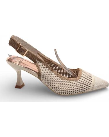 TIMBOS SANDALIA DE VESTIR TIMBOS PARA MUJER, COLOR BEIGE BEIGE