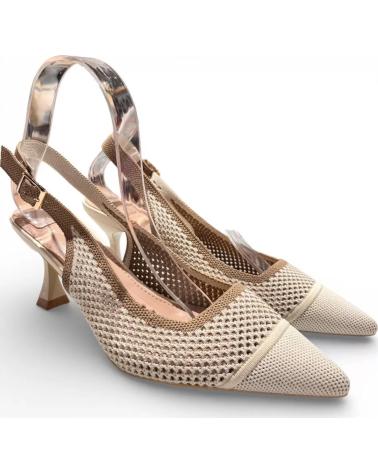 TIMBOS SANDALIA DE VESTIR TIMBOS PARA MUJER, COLOR BEIGE BEIGE