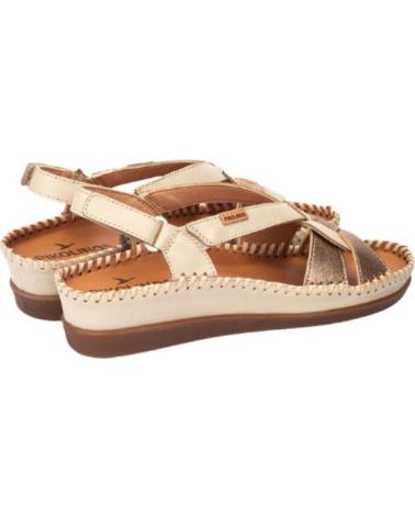 PIKOLINOS PIKOLINOS SANDALEN CADAQUÉS METALLIC ELFENBEIN METáLICO