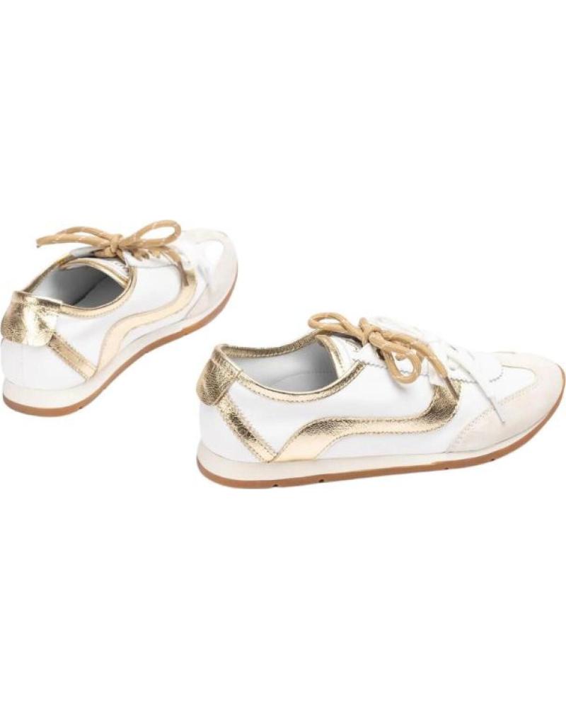 UNISA ZAPATILLAS UNISA DOGOS MUJER DORADAS BLANCO