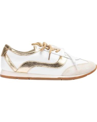 UNISA ZAPATILLAS UNISA DOGOS MUJER DORADAS BLANCO