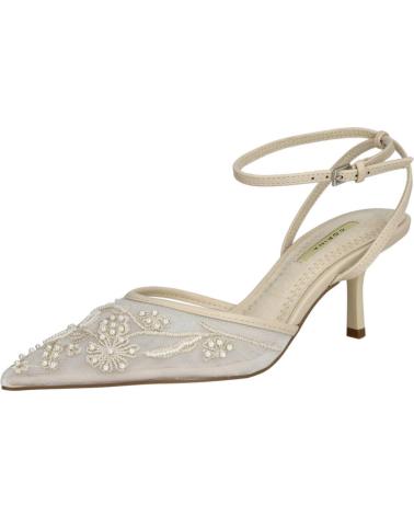 CORINA ZAPATOS DESTALONADOS CORINA CON BORDADOS PARA MUJER BEIGE