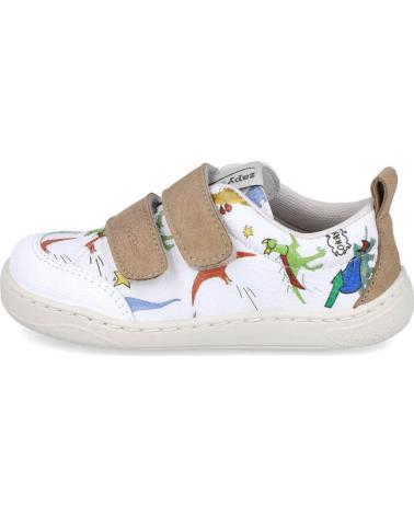 ZAPY ZAPATILLAS INFANTILES ZAPY AL210514 CON CIERRE DE VELCRO Y ESTAMPADO DE DINOSAURIOS ARENA