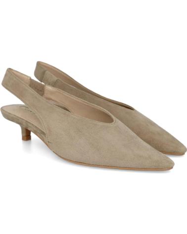 CORINA ZAPATOS DESTALONADOS CORINA M6250 DE TACÓN CHUPETE TAUPE TAUPE