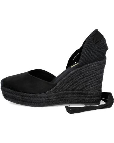 CORINA ALPARGATAS DE CUÑA CORINA M6341 MUJER NEGRO NEGRO