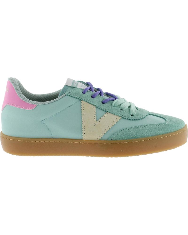 VICTORIA ZAPATILLAS VICTORIA BERLIN NYLON MUJER AGUAMARINA AGUA