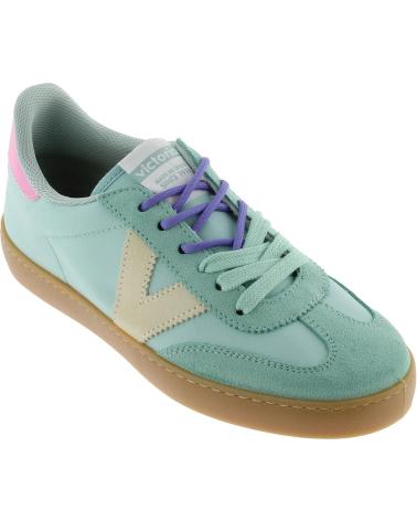 VICTORIA ZAPATILLAS VICTORIA BERLIN NYLON MUJER AGUAMARINA AGUA