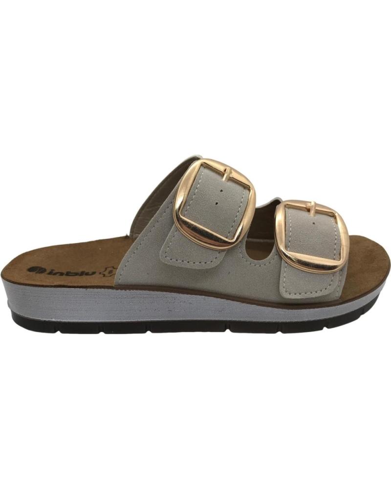 INBLU SANDALIA MUJER ESTILO CHANCLA CP000061 HIELO