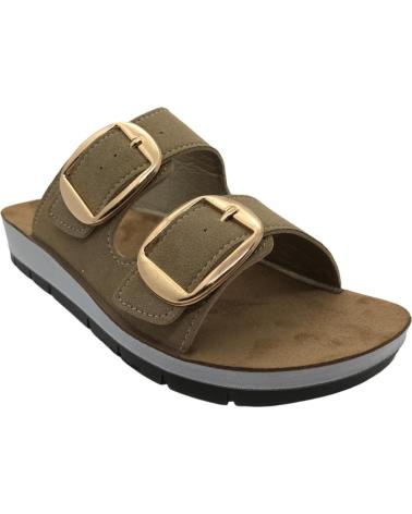 INBLU SANDALIA MUJER ESTILO CHANCLA CP000061 ARENA