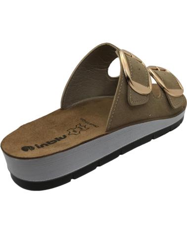 INBLU SANDALIA MUJER ESTILO CHANCLA CP000061 ARENA