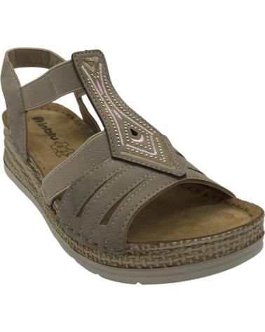 INBLU SANDALIA MUJER EXTRACOMODA RV000018 MARRON
