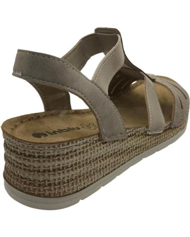 INBLU SANDALIA MUJER EXTRACOMODA RV000018 MARRON