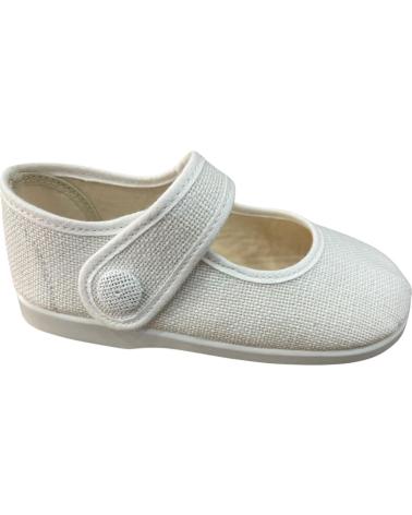 ANDREA RUIZ MERCEDITA DE LINO BLANCO 955--BOTON VARIOS COLORES