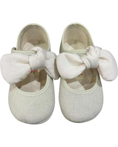 ANDREA RUIZ MOCASIN ANDREA RUIZ DE LINO BEIGE 955-L PARA BEBÉ VARIOS COLORES