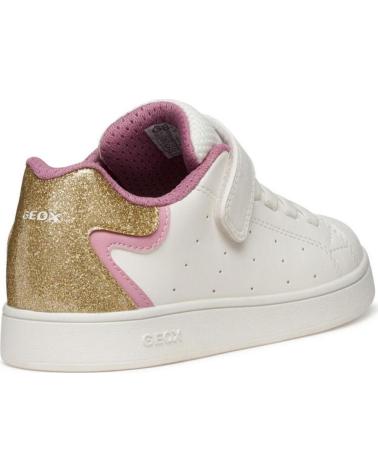 GEOX ZAPATILLAS DEPORTIVAS GEOX J36LRA PARA NIÑA CON VELCRO BLANCO