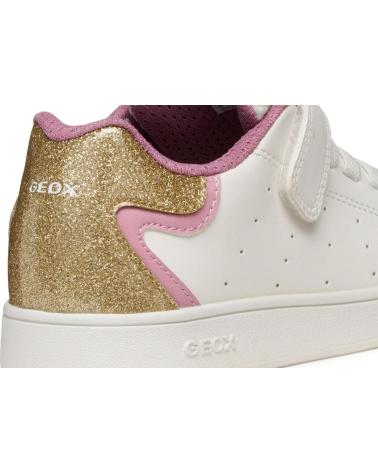 GEOX ZAPATILLAS DEPORTIVAS GEOX J36LRA PARA NIÑA CON VELCRO BLANCO