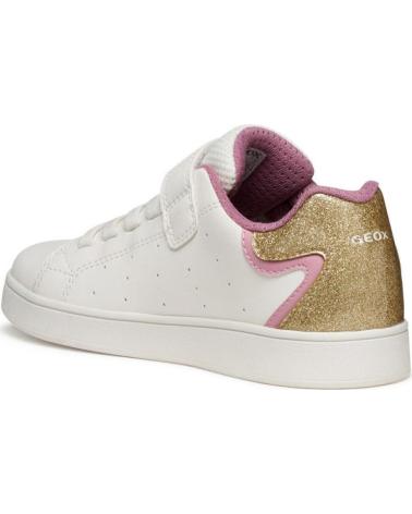 GEOX ZAPATILLAS DEPORTIVAS GEOX J36LRA PARA NIÑA CON VELCRO BLANCO
