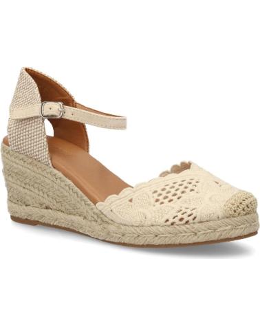 SPORT3PUNTO0 ALPARGATAS DE CUÑA CON TIRAS Y DETALLE TROQUELADO VARIOS COLORES