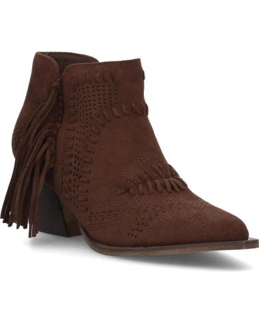 SPORT3PUNTO0 BOTINES DE ANTE CON FLECOS PARA MUJER VARIOS COLORES