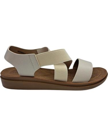 CALZADOMANIA SANDALIA SPORT MUJER BEIGE