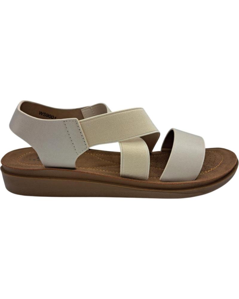CALZADOMANIA SANDALIA SPORT MUJER BEIGE