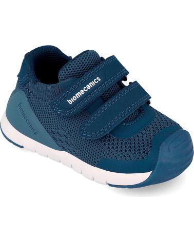 BIOMECANICS ZAPATILLAS DEPORTIVAS BIOMECANICS BIOGATEO PARA NIÑO CON DOBLE CIERRE DE VELCRO AZULA008