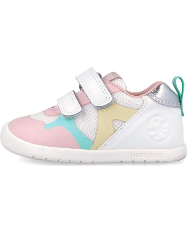 BIOMECANICS ZAPATILLAS BIOMECANICS DEPORTIVAS RESPETUOSAS PARA NIÑA BLANCOMULTICOL