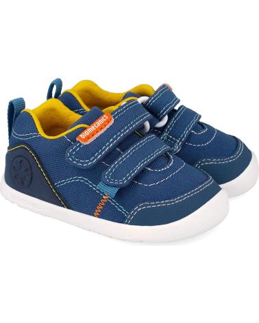 BIOMECANICS ZAPATILLAS BIOMECANICS NIÑOS 262190 WIDER CANVAS AZUL PETROLA556