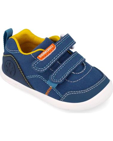 BIOMECANICS ZAPATILLAS BIOMECANICS NIÑOS 262190 WIDER CANVAS AZUL PETROLA556