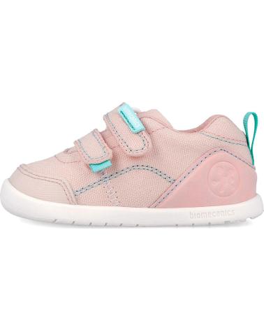 BIOMECANICS BIOMECANICS DEPORTIVAS RESPETUOSAS NIÑA ROSA VELCRO ROSAE032