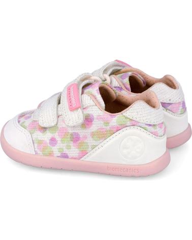 BIOMECANICS ZAPATILLAS DEPORTIVAS BIOMECANICS NIÑA 262192 WIDER CANVAS BLANCO BLANCOB050