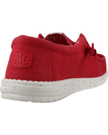 HEY DUDE INFORMALES HOMBRE MODELO WALLY STRETCH CANVAS COLOR ROJO SVY INFORMALES HOMBRE MODELO WALLY STRETCH CANVAS COLOR ROJO S