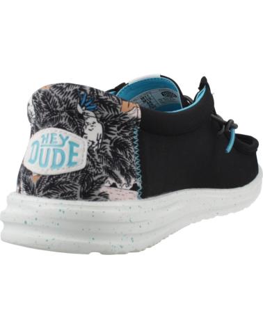 HEY DUDE INFORMALES HOMBRE MODELO WALLY H2O TROPICAL COLOR NEGRO BLAC INFORMALES HOMBRE MODELO WALLY H2O TROPICAL COLOR NEGRO BL