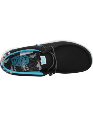 HEY DUDE INFORMALES HOMBRE MODELO WALLY H2O TROPICAL COLOR NEGRO BLAC INFORMALES HOMBRE MODELO WALLY H2O TROPICAL COLOR NEGRO BL