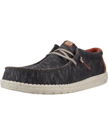 HEY DUDE ZAPATILLAS HOMBRE HEY DUDE WALLY JERSEY GRIS CHARCL