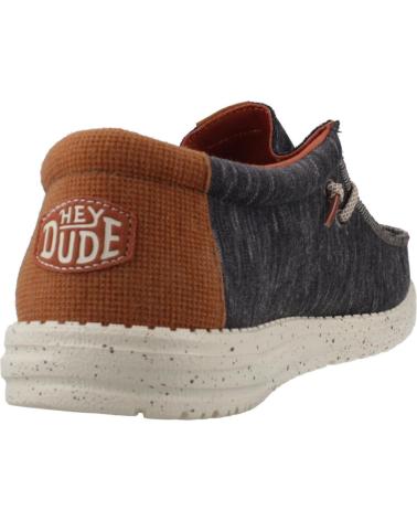 HEY DUDE ZAPATILLAS HOMBRE HEY DUDE WALLY JERSEY GRIS CHARCL