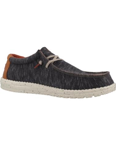 HEY DUDE ZAPATILLAS HOMBRE HEY DUDE WALLY JERSEY GRIS CHARCL