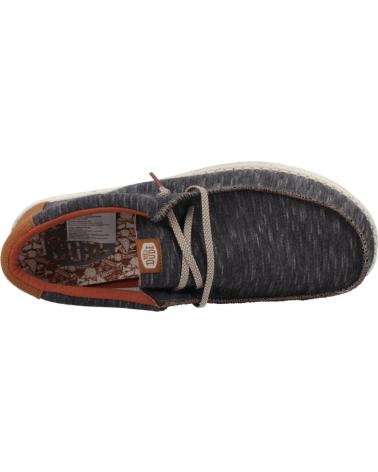 HEY DUDE ZAPATILLAS HOMBRE HEY DUDE WALLY JERSEY GRIS CHARCL