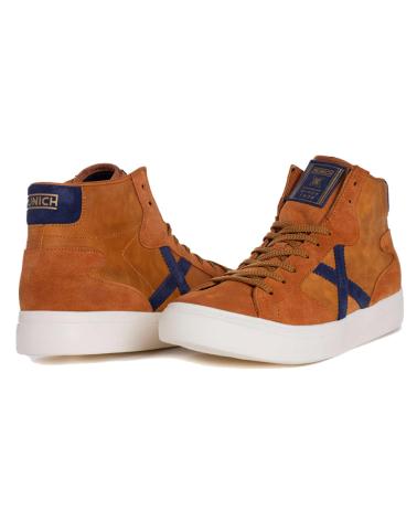 Zapatillas deporte MUNICH  de Hombre MOEBIUS 14  BEIGE-AZUL MARINO