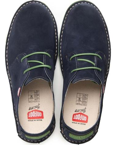 ON FOOT MEN´S NAVY SUEDE BOAT SHOES AZUL