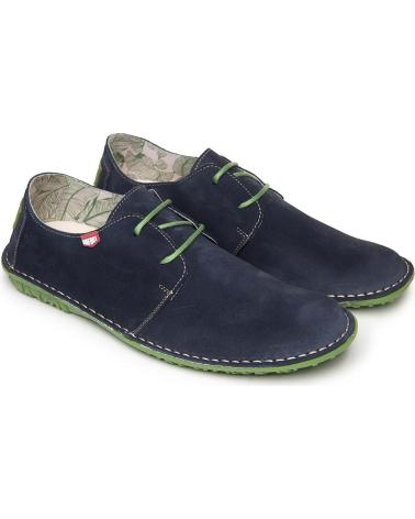 ON FOOT MEN´S NAVY SUEDE BOAT SHOES AZUL