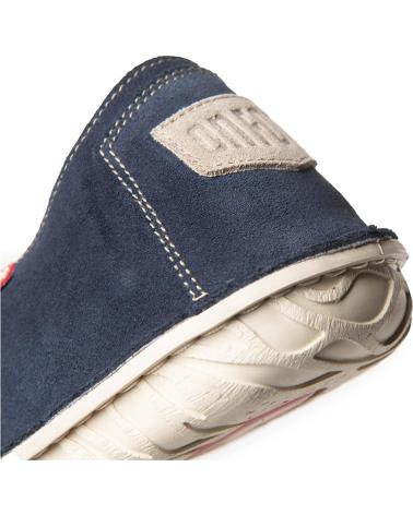 ON FOOT MEN´S NAVY SUEDE BOAT SHOES AZUL