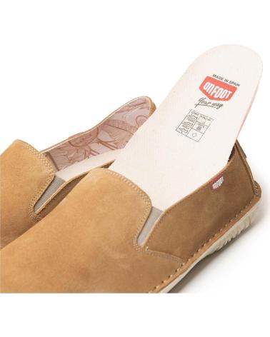 ON FOOT SUEDE LOAFERS FOR MEN MARRON