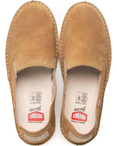 ON FOOT SUEDE LOAFERS FOR MEN MARRON