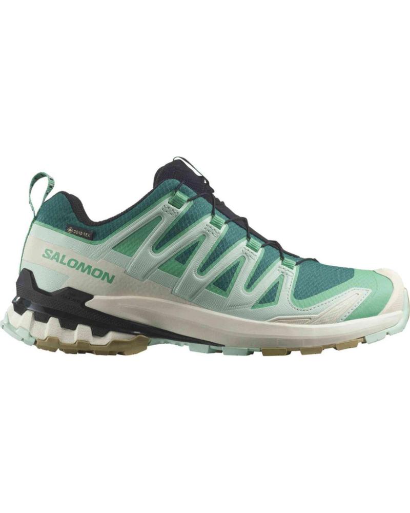 SALOMON ZAPATILLAS DE TREKKING SALOMON PARA MUJER VERDE