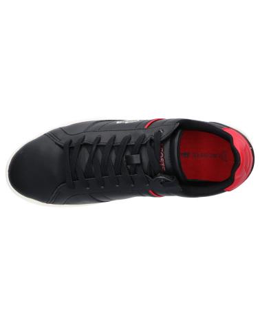 Man Zapatillas deporte LACOSTE 44SMA0012 EUROPA 1B5 BLK-RED