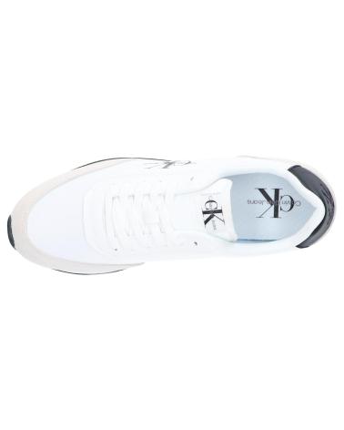 Man Zapatillas deporte CALVIN KLEIN YM0YM00683 RUNNER SU-NY MONO 0K4 WHITE-BLACK