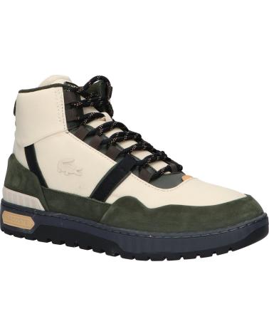 Man Zapatillas deporte LACOSTE 44SMA0065 T-CLIP 1Y5 OFF WHT-DK GRN