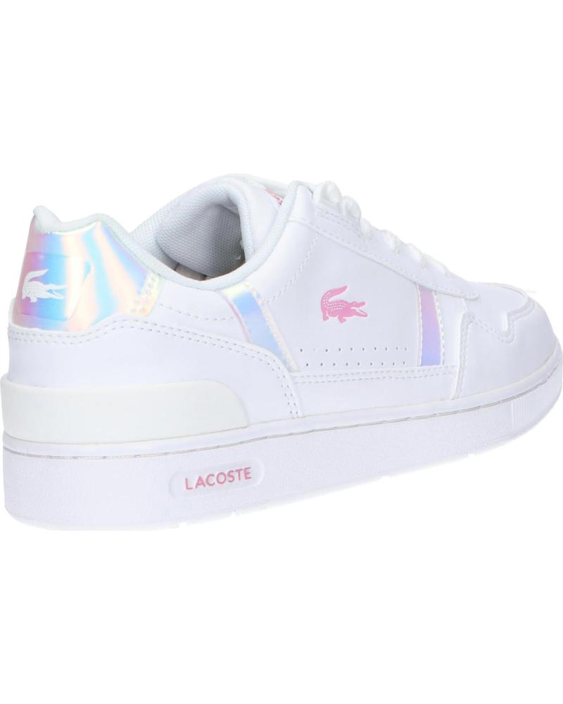 Basket lacoste femme on sale rose gold
